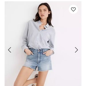 *NEW* Madewell The Perfect Jean Short Balsam Wash